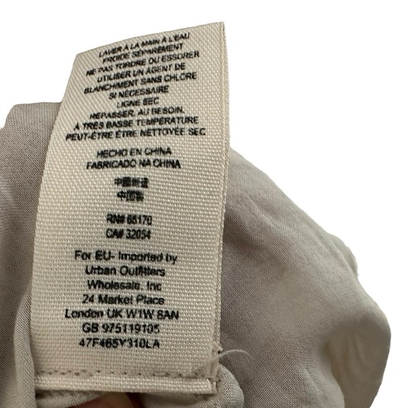 Free People Womens Floral Charlotte Midi Dress Size Medium Lace Lined - Picture 12 of 14